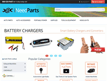 Tablet Screenshot of ineedparts.com